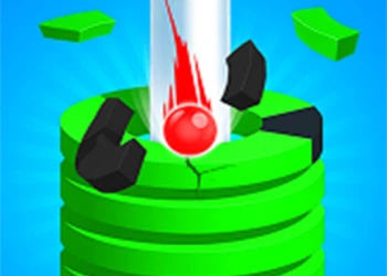Play Drop Stack Ball Game online for free at PlotyGames