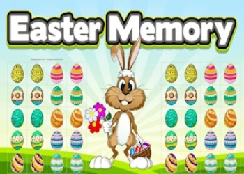 Easter Memory - Free memory game online at plotygames