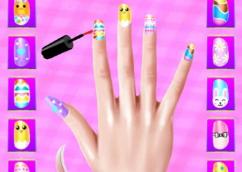 Play Easter Nails Design Salon online for free at PlotyGames
