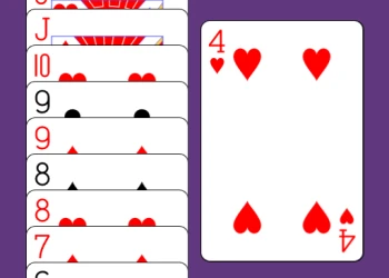 Play Easy Solitaire online for free at PlotyGames