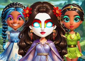 Play Elemental DressUp Magic online for free at PlotyGames