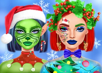 Play Ellie Christmas Makeup online for free at PlotyGames
