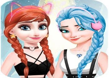 elsa and anna Dress Up Makeup - Free girls game online at plotygames
