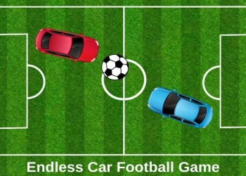 Endless Car Football Game - Free soccer game online at plotygames