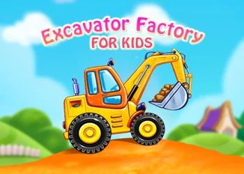 Play Excavator Factory For Kids online for free at PlotyGames