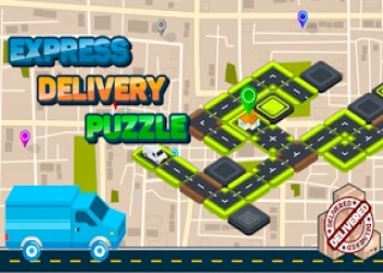 Express Delivery Puzzle - Free brain game online at plotygames