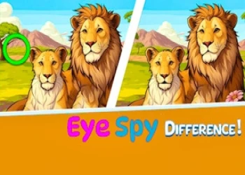 Eye Spy Difference The Garden - Free brain game online at plotygames