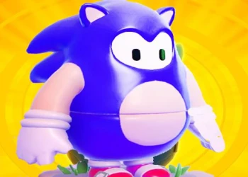 Fall Guys Sonic : Knockout Royale - Free stickman game online at plotygames