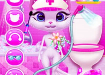 Play Fancy Kitty Kate Caring Game online for free at PlotyGames