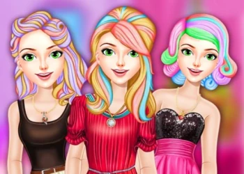 Play Fashion Dye Hair Design online for free at PlotyGames