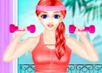 Play Fashion Girl Fitness Plan Game online for free at PlotyGames