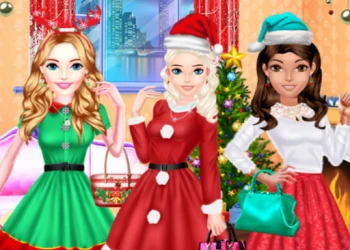Play Fashion Girls Christmas Party online for free at PlotyGames
