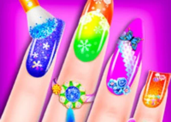 Play Fashion Nail Design Day: Art Game for Girls online for free at PlotyGames