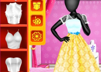 Play Fashion Studio Snow Queen Dress 2 online for free at PlotyGames