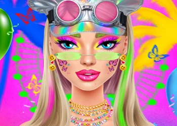 Play Festival Vibes Makeup online for free at PlotyGames