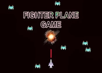 Play Fighter Plane Game online for free at PlotyGames