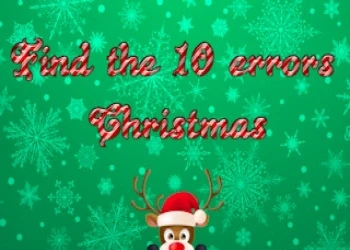 Play Find 10 errors - CHRISTMAS online for free at PlotyGames