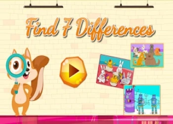 Find 7 Differences - Free kids game online at plotygames