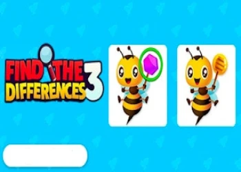 Find The 3 Difference - Free brain game online at plotygames