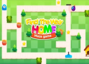 Find the Way Home Maze - Free kids game online at plotygames