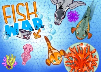 Play Fish War online for free at PlotyGames