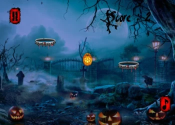 Play Flappy Halloween Run online for free at PlotyGames