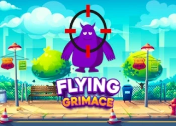 Play Flying Grimace online for free at PlotyGames