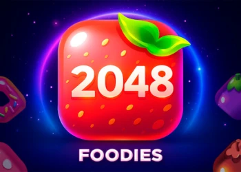 Play Foodies 2048 online for free at PlotyGames