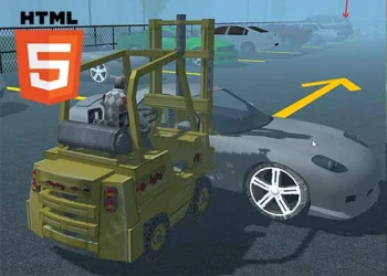 ForkLift Real Driving Sim - Free action game online at plotygames