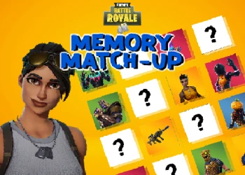Play Fortnite Memory Match Up online for free at PlotyGames