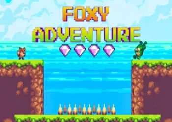Foxy Adventure - Free platformer game online at plotygames