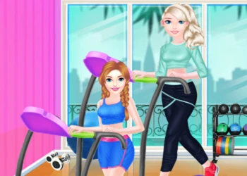 Play Friends Fat To Fit Day online for free at PlotyGames