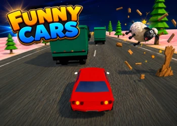 Funny Cars - Free arcade game online at plotygames