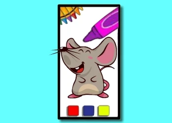 Play Funny Mouse Coloring Time online for free at PlotyGames