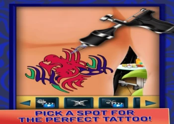 Play Funny Tattoo Salon online for free at PlotyGames