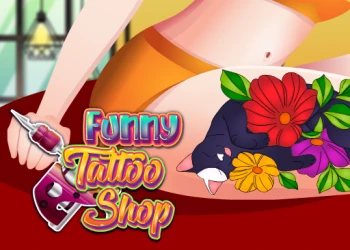 Play Funny Tattoo Shop 2 online for free at PlotyGames