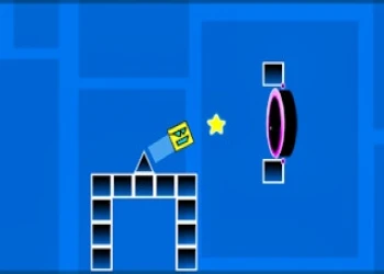 Geometry Square - Free runner game online at plotygames