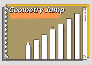 Play GeometryJump online for free at PlotyGames