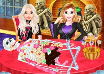 Play Girls Halloween Food Cooking online for free at PlotyGames