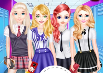 Play Girls School Fashion online for free at PlotyGames