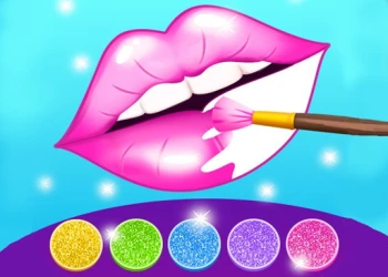 Play Glitter Lips Coloring Game online for free at PlotyGames