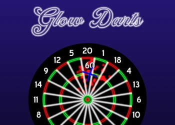 Play Glow Darts online for free at PlotyGames