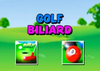 Play Golf and Biliard for Kids online for free at PlotyGames