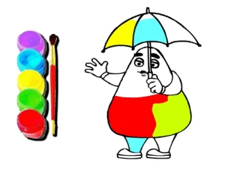 Play Grimace Click and Paint online for free at PlotyGames