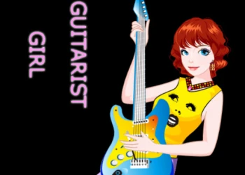 Play Guitarist Girl online for free at PlotyGames