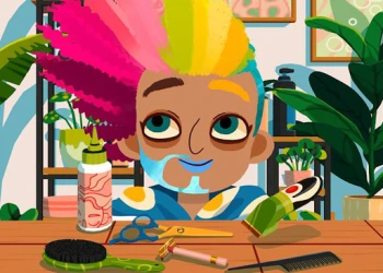 Hair Salon - Free girls game online at plotygames