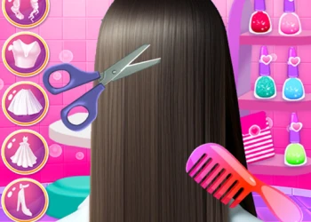 Play Hair Salon Dress Up Girl online for free at PlotyGames