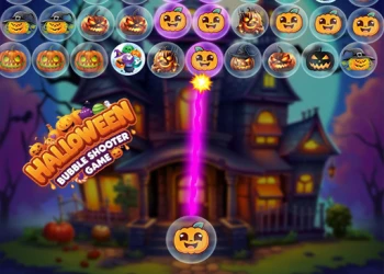 Play Halloween Bubble Shooting Game online for free at PlotyGames