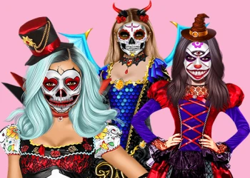 Play Halloween Makeup Artist online for free at PlotyGames