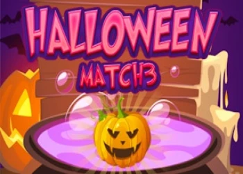 Halloween Match 3 - Free monster game online at plotygames